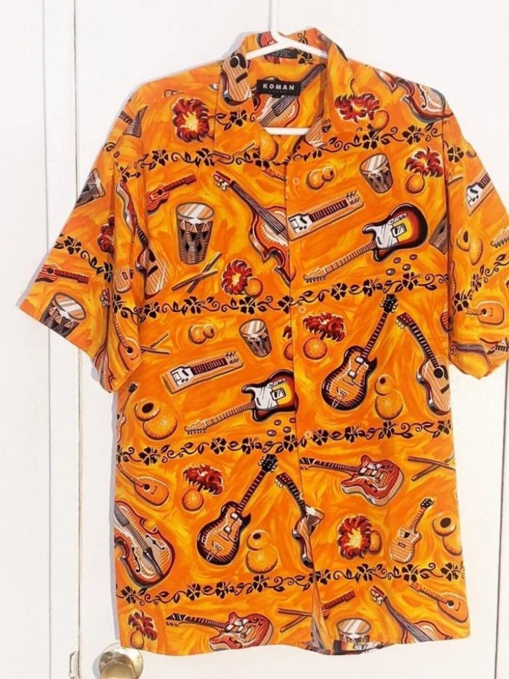 New KOMAN Hawaiian Shirt - Medium